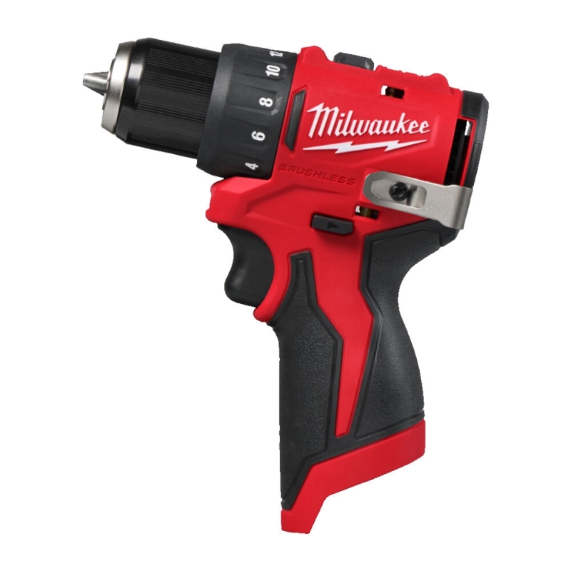 Wiertarko-wkrętarka akumulatorowa bez udaru 12V 40Nm Milwaukee M12 BLDDRC-0
