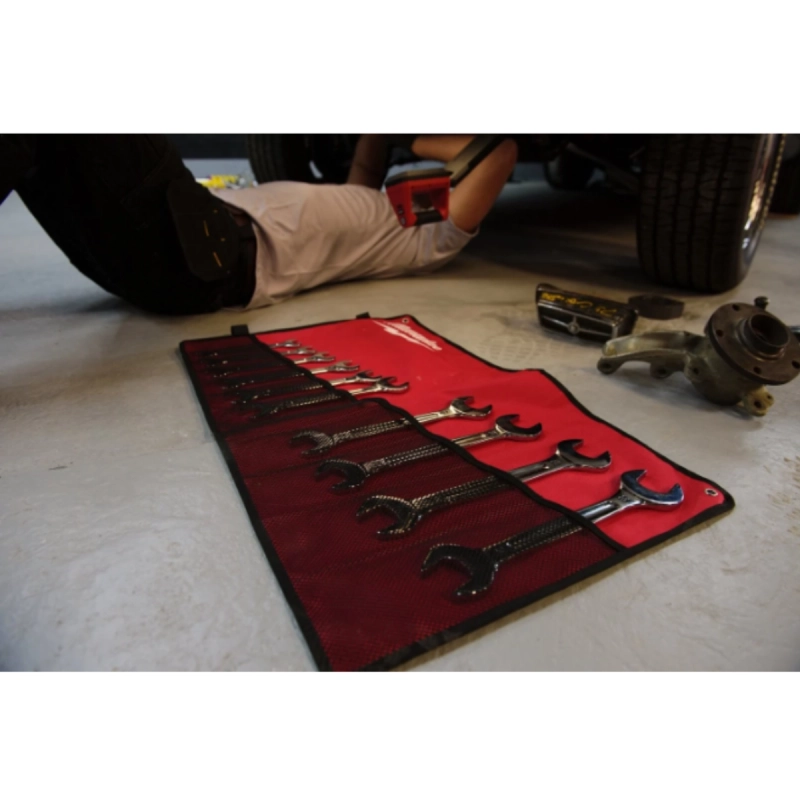 Zestaw kluczy dwustronnie płaskich Milwaukee, 7 szt.