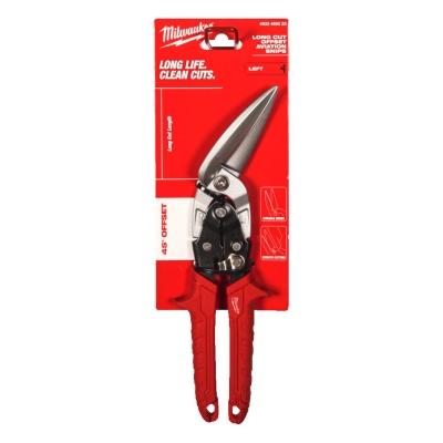 Nożyce do blachy proste offsetowe, cięcie lewe Milwaukee