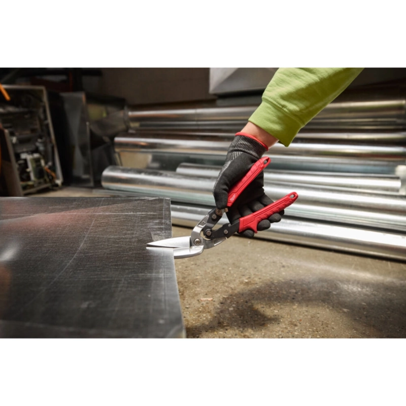 Nożyce do blachy proste offsetowe, cięcie lewe Milwaukee
