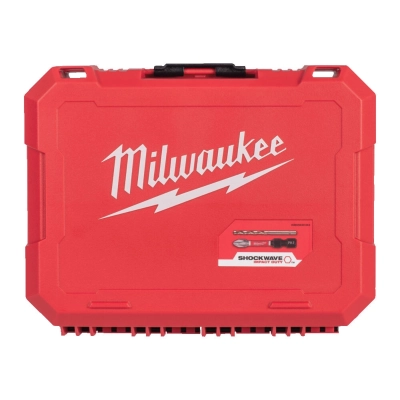Zestaw bitów udarowych Shockwave i wierteł Milwaukee 80szt.