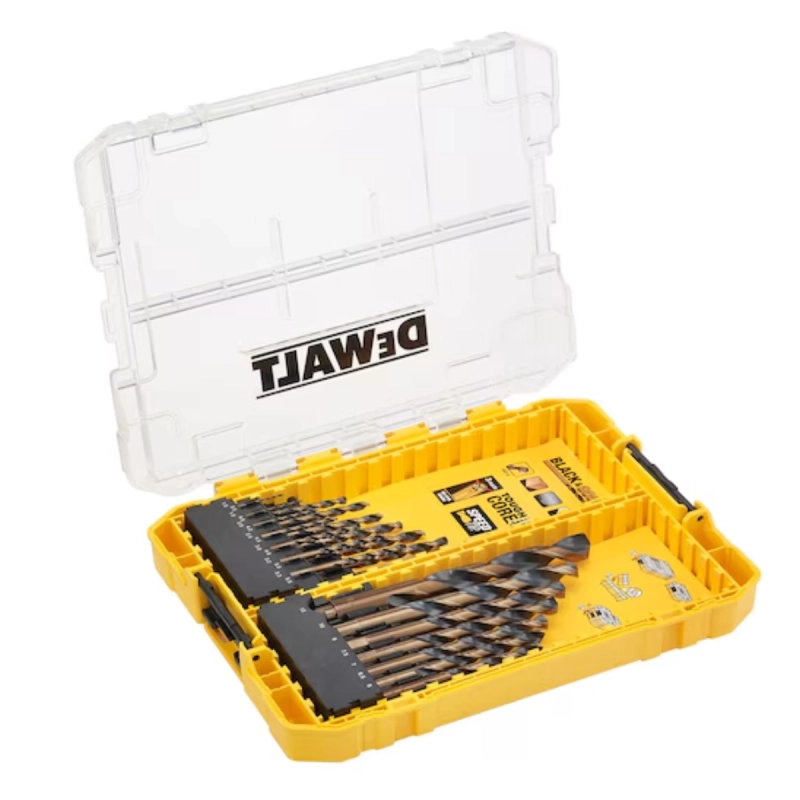 Zestaw wierteł do metalu 21szt. DeWalt HSS-G