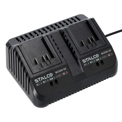 Ładowarka podwójna 20V Stalco 4A 105W