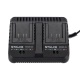 Ładowarka podwójna 20V Stalco 4A 105W
