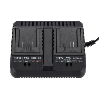 Ładowarka podwójna 20V Stalco 4A 105W