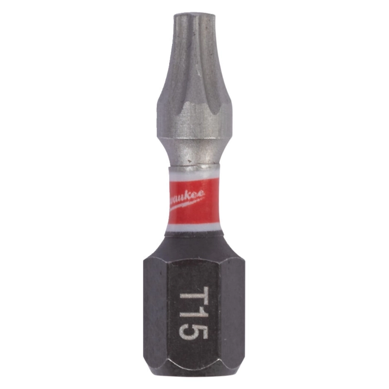 Bit udarowy Torx TX BO 15 25mm Milwaukee Shockwave Impact Duty 3szt.