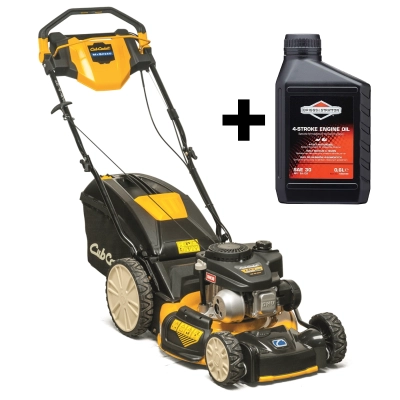 Kosiarka spalinowa z napędem 2,8 KM 46 cm 60 L Cub Cadet LM3 CRC46S + olej silnikowy GRATIS