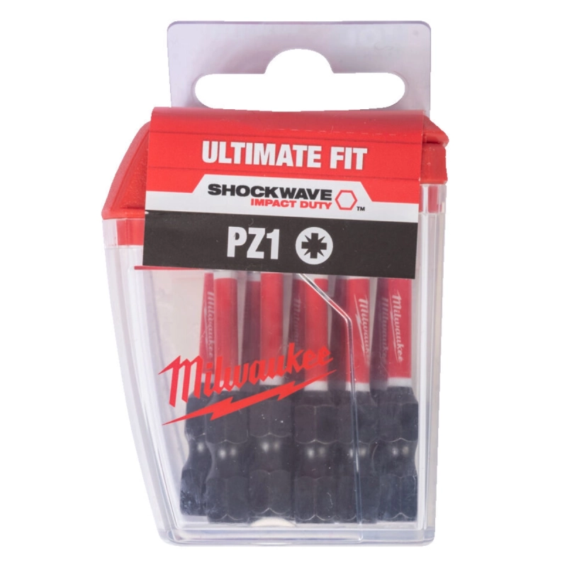 Bit udarowy PZ 1 50mm Milwaukee Shockwave Impact Duty 10 szt.