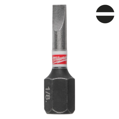 Bit udarowy SL0,8x5,5 25mm Milwaukee Shockwave Impact Duty 3 szt.