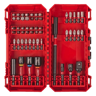 Zestaw bitów na karabinku Milwaukee Shockwave Impact Duty 54 szt.