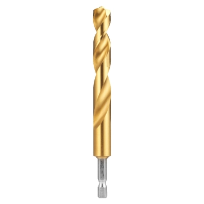 Wiertło do metalu Milwaukee Shockwave HSS-G TiN Red Hex 12mm 5szt.