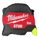 Miara zwijana 8m Milwaukee STUD™ gen.3