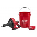 Przepychacz do rur 12V Milwaukee M12 BDC8-202C