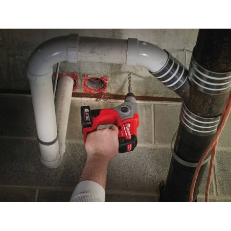 Młotowiertarka 12V 2x6Ah 1.1J Milwaukee M12 CH-602X