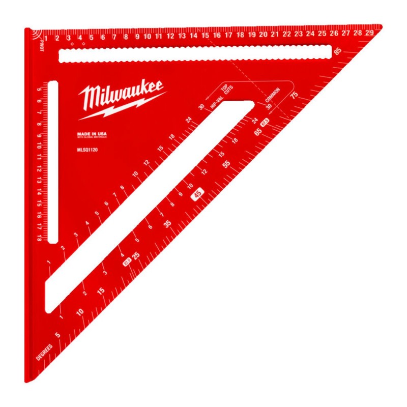 Kątownik ciesielski z podziałką metryczną 30cm Milwaukee