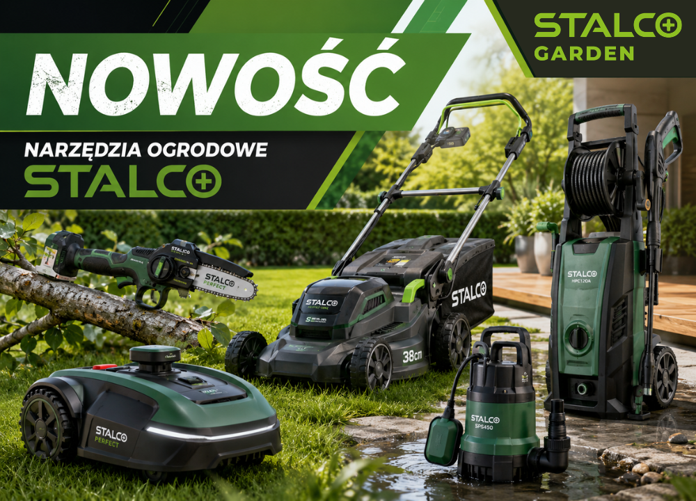 Nowości STALCO Garden – narzędzia ogrodowe 2026