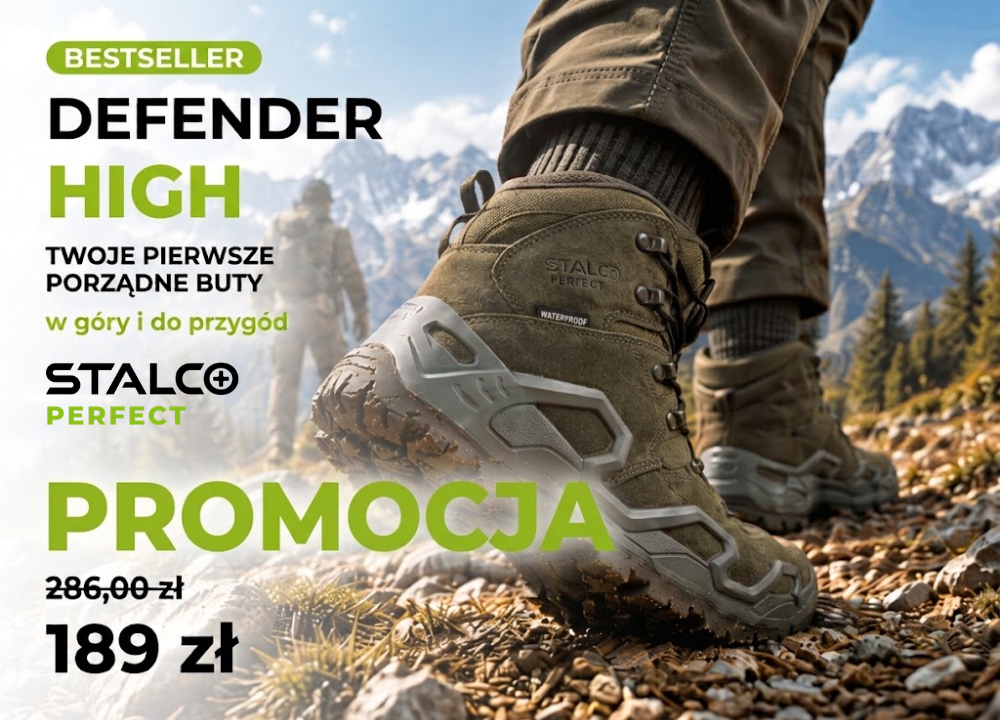 Buty STALCO PERFECT Defender High w promocji – sprawdź model za 189 zł