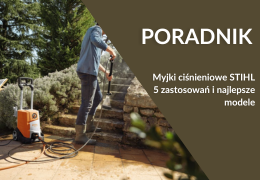 Myjki ciśnieniowe STIHL – 5 zastosowań i najlepsze modele