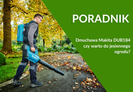 Dmuchawa Makita DUB184 – czy warto do jesiennego ogrodu? Dmuchawa Makita DUB184 – czy warto do jesiennego ogrodu?