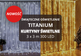 Światełka LED Titanium – efektowna dekoracja do domu i ogrodu