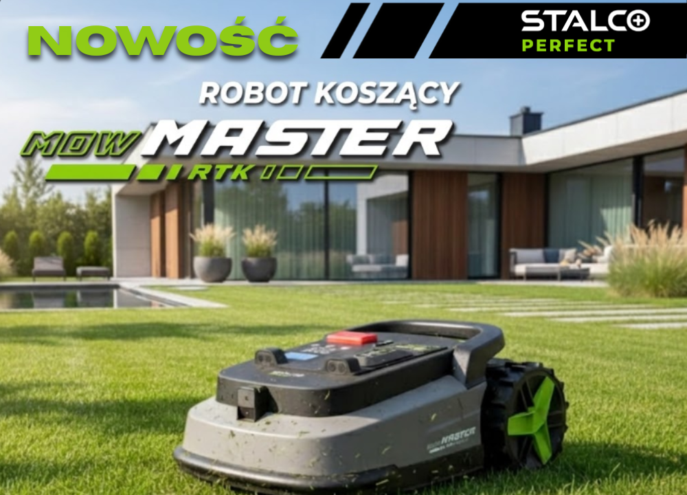 Nowość: robot koszący Stalco Perfect MowMaster RTK – inteligentne koszenie trawnika bez przewodów