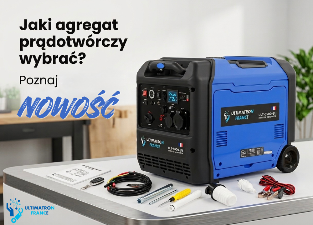Jaki agregat prądotwórczy wybrać? Poznaj nowość w ofercie Carinet – Ultimatron France